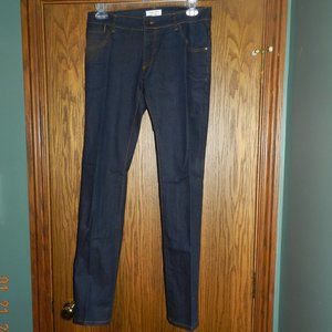Zara Man Dark Blue Straight Leg Jean Size 32